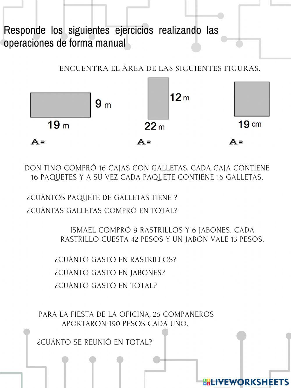 Multiplicación con números enteros