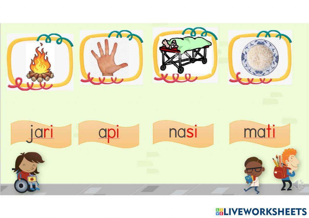 SUKU KATA TERBUKA (KV (a) KV (i)