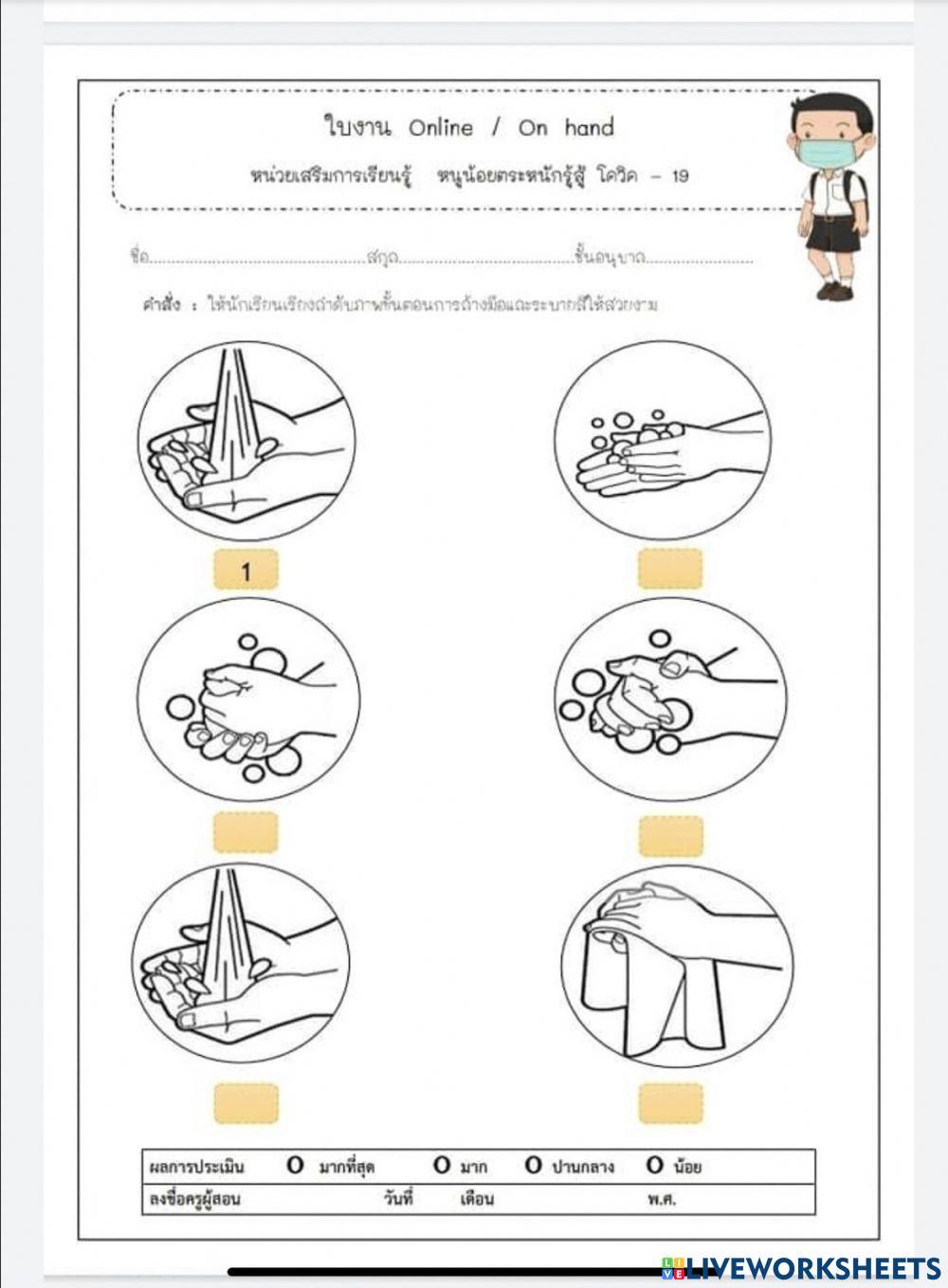 หนูน้อยตระหนักรู้สู้โควิด 19