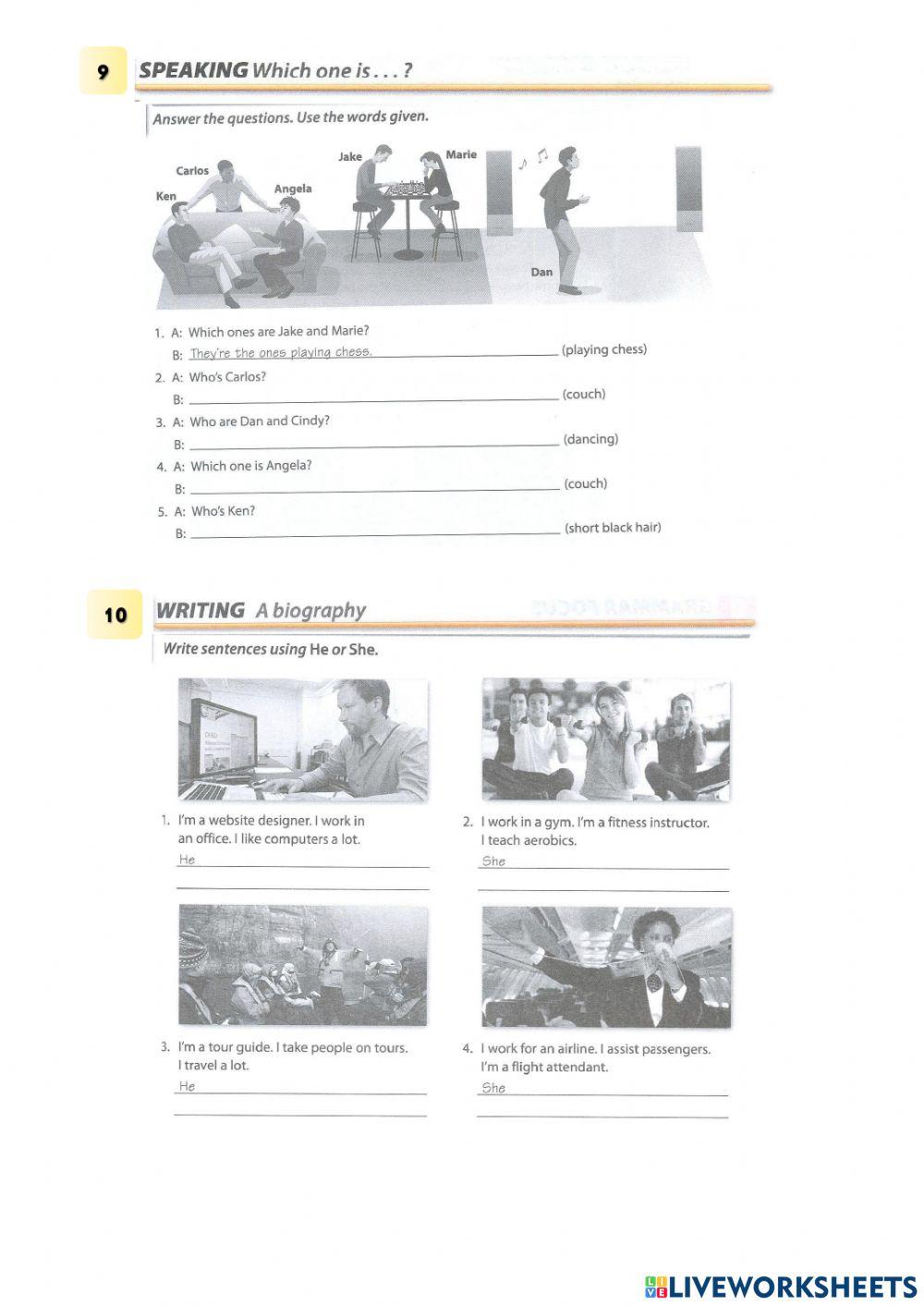 General English - Progress Test I worksheet | Live Worksheets