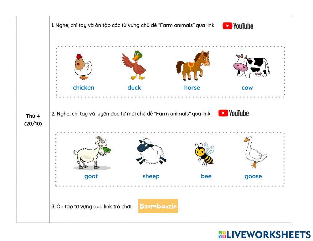 Week 12- HƯỚNG DẪN HỌC T.A