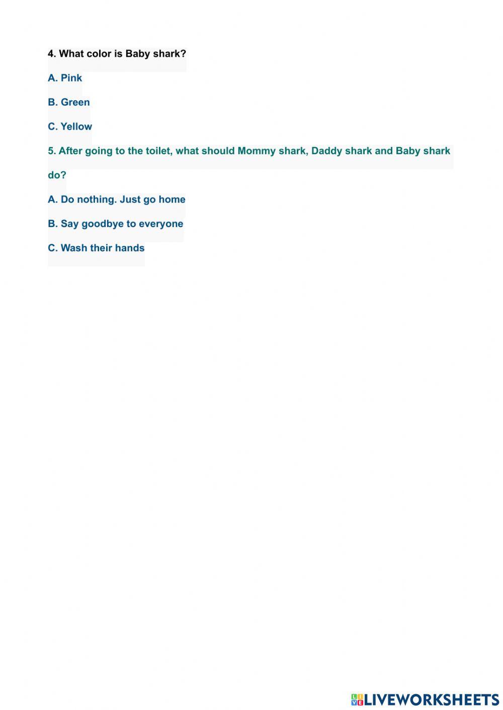 Toot Toot, Hide and Seek with Shark Family