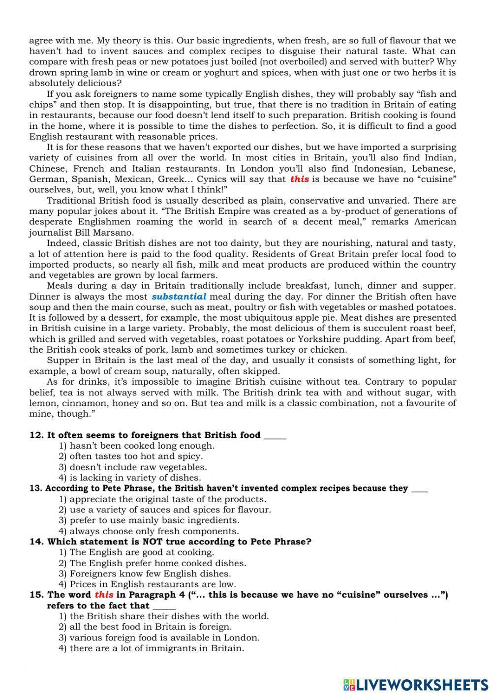 RNE Practice Reading 1401