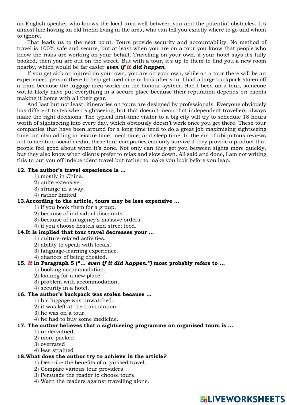 RNE Practice Reading 1402