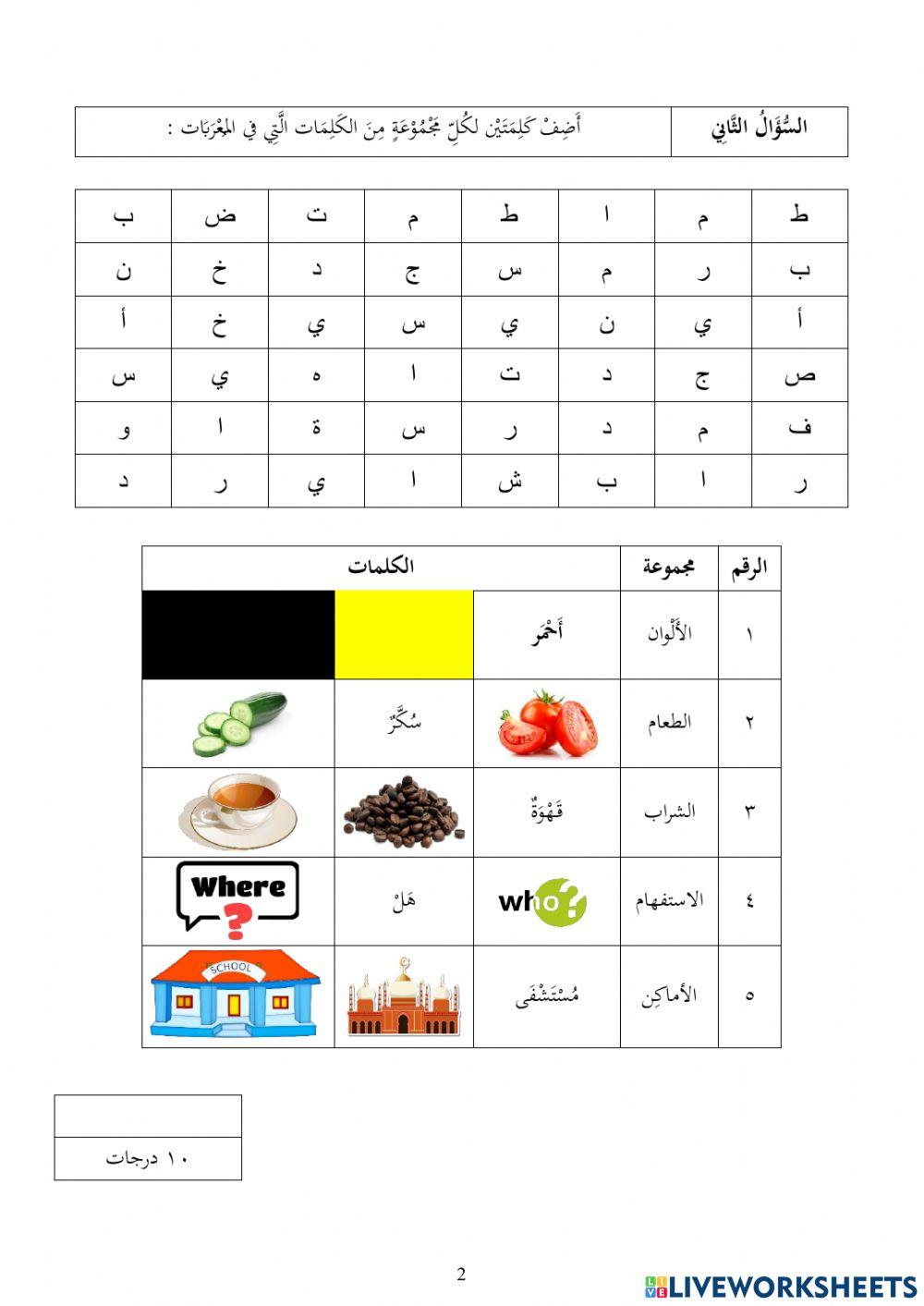 Nhr sasshb : الوحدة 9 (التسوق)
