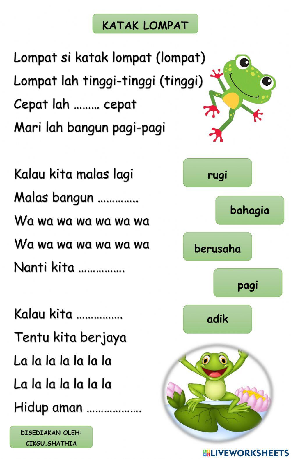 Lompat si katak