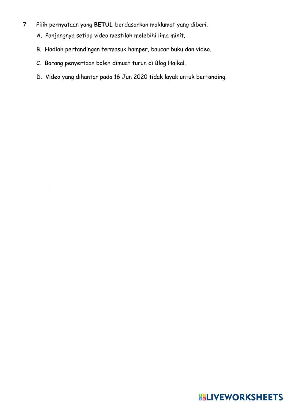 Pertandingan Mencipta Video Aeroangkasa