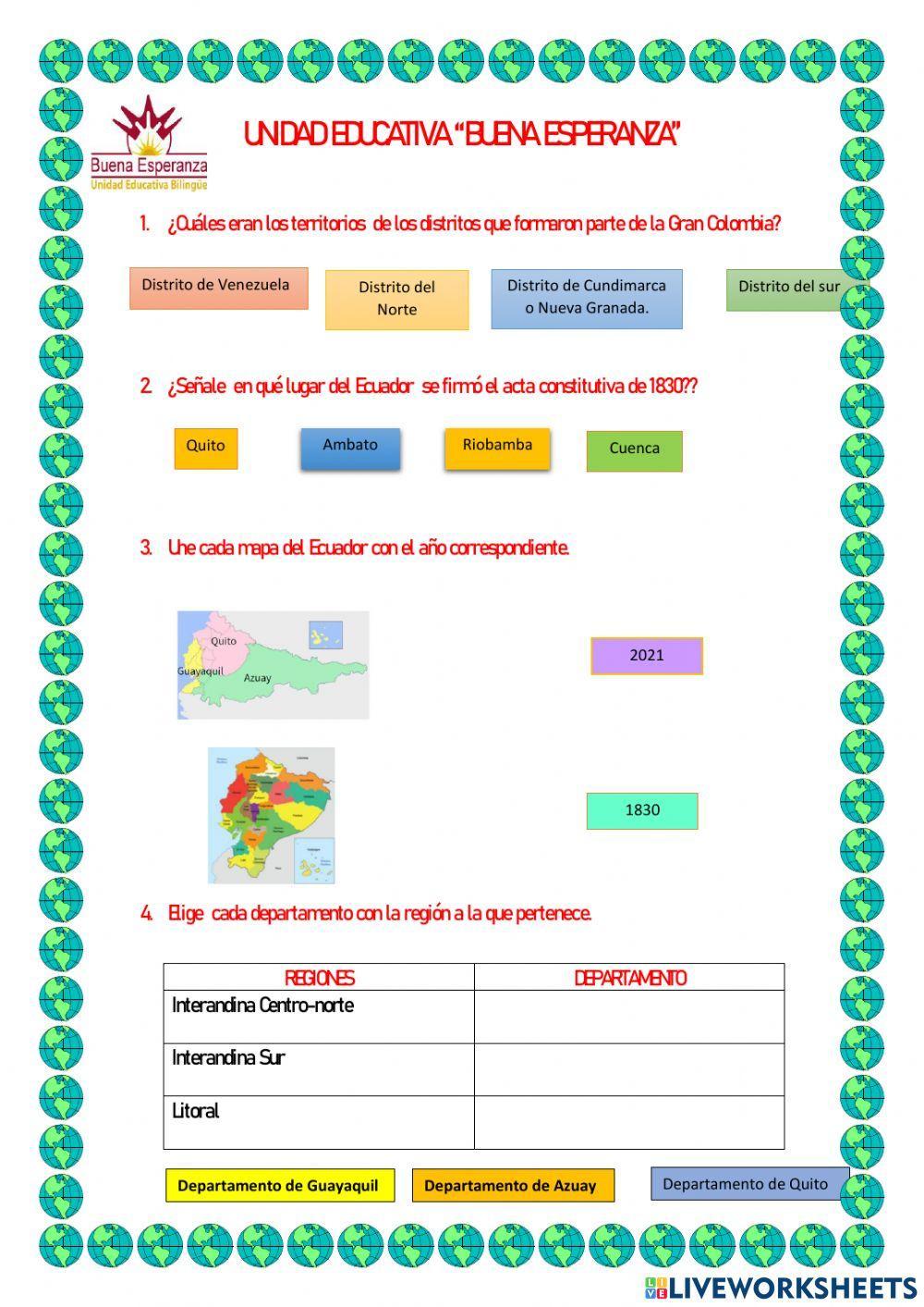 Ecuador nace como república
