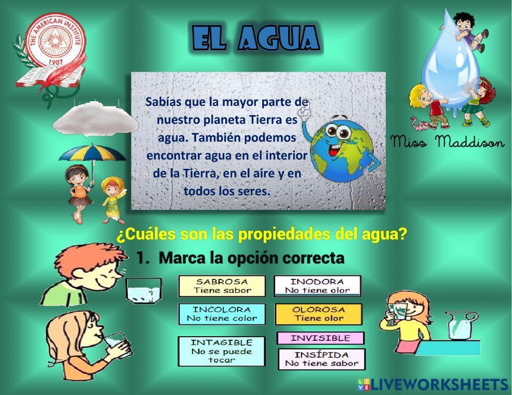El agua