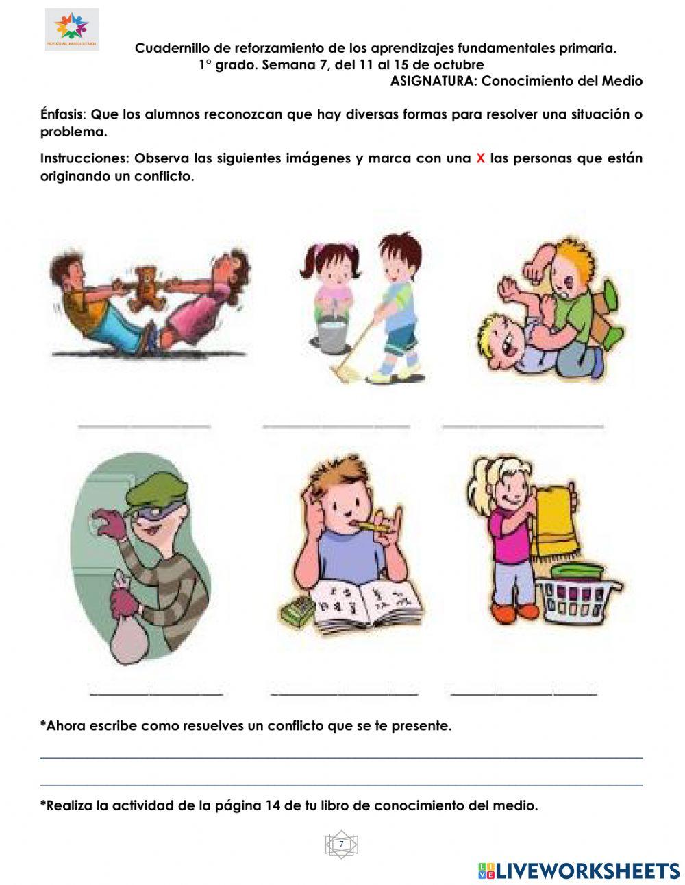 Ejercicios de primer año