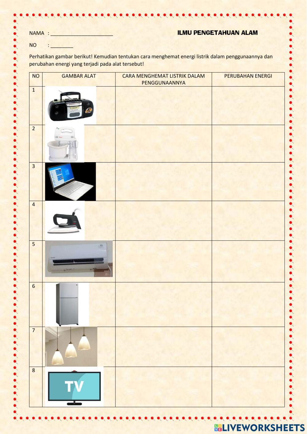 Hemat energi listrik