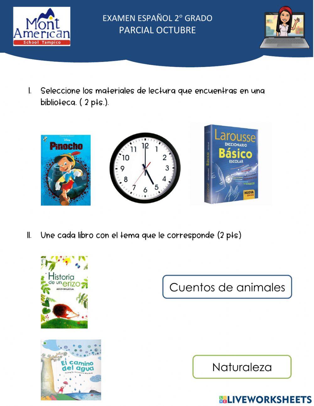 Evaluación español