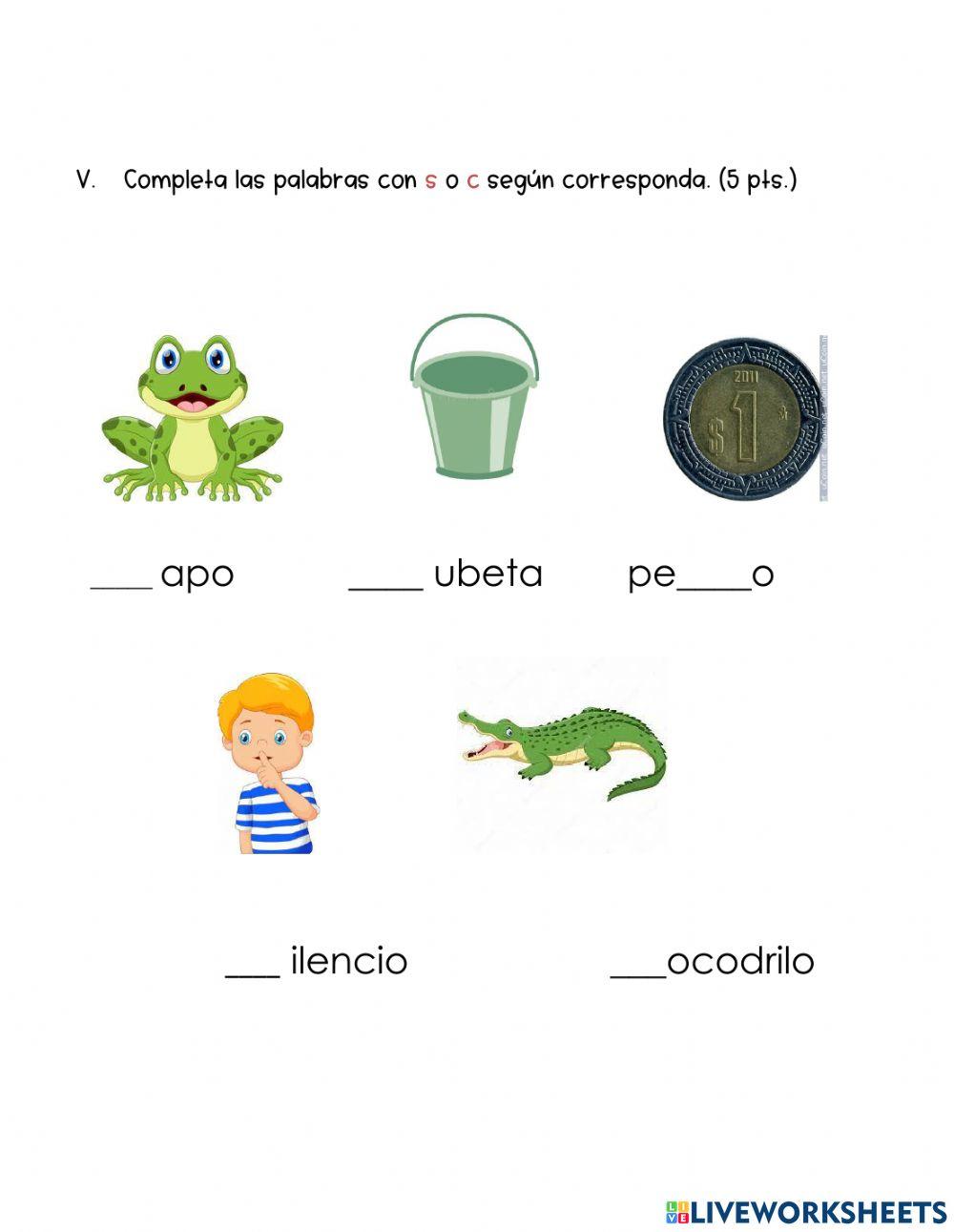 Evaluación español