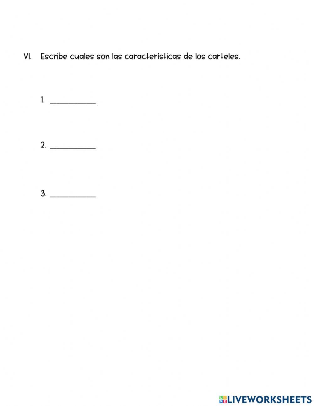 Evaluación español
