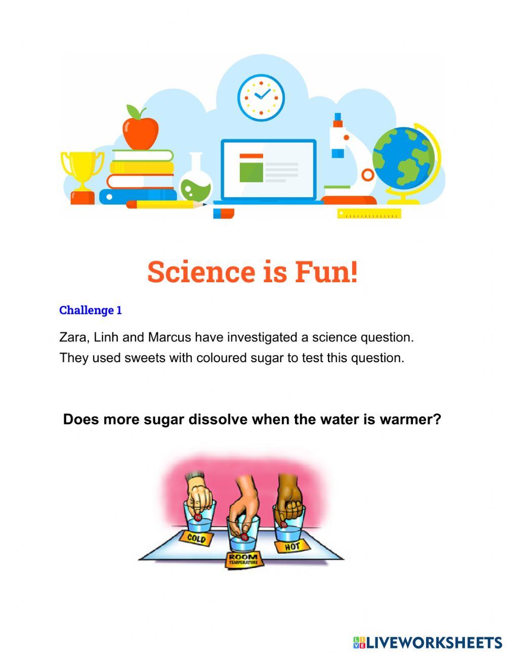 Unit 2.3 Dissolving - Challenges