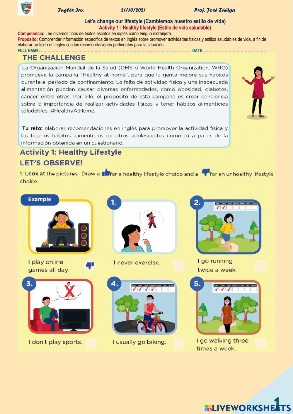 Let’s Change Our Lifestyle