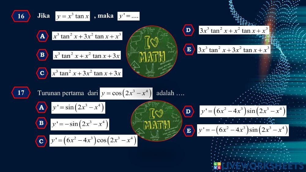 Turunan Fungsi Trigonometri