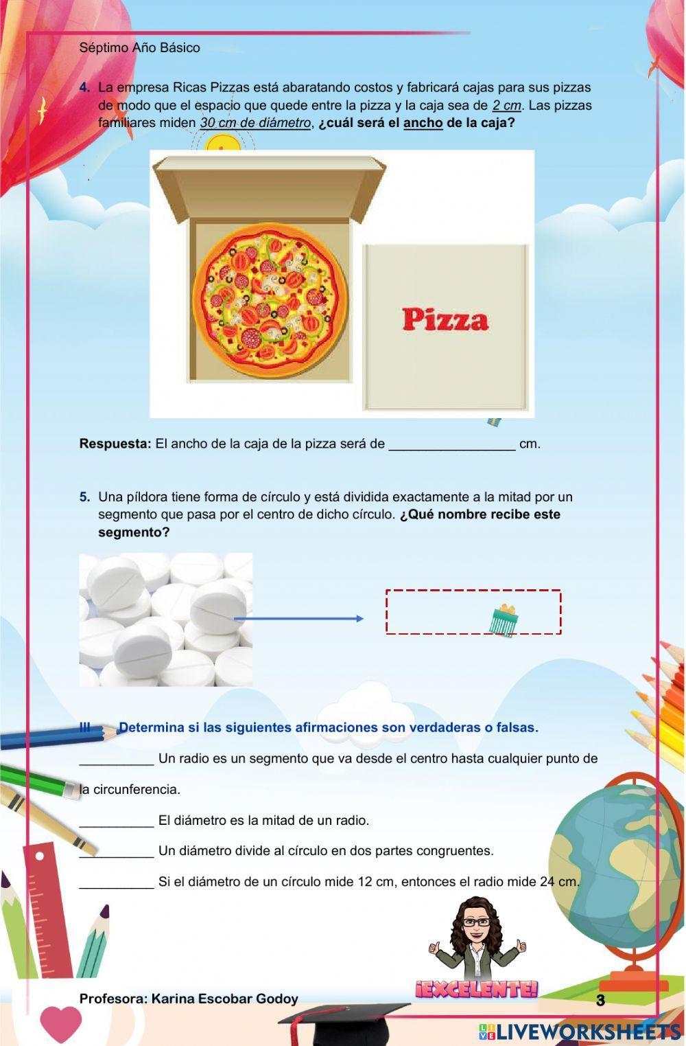 Círculo y circunferencia