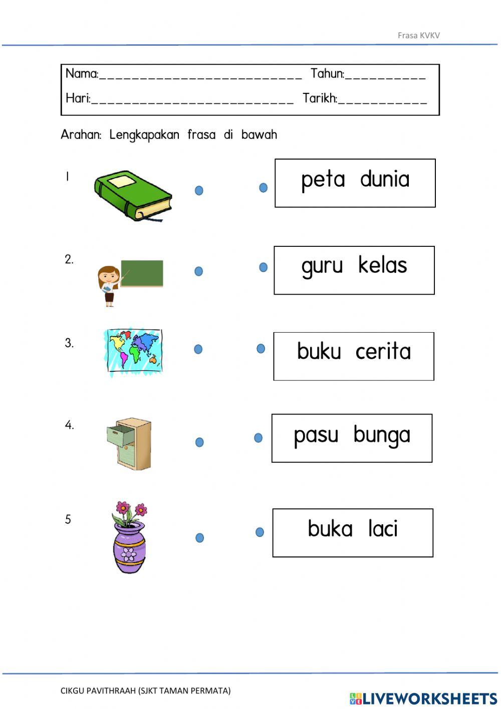 Frasa kvkv: Tema Bilik Darjah