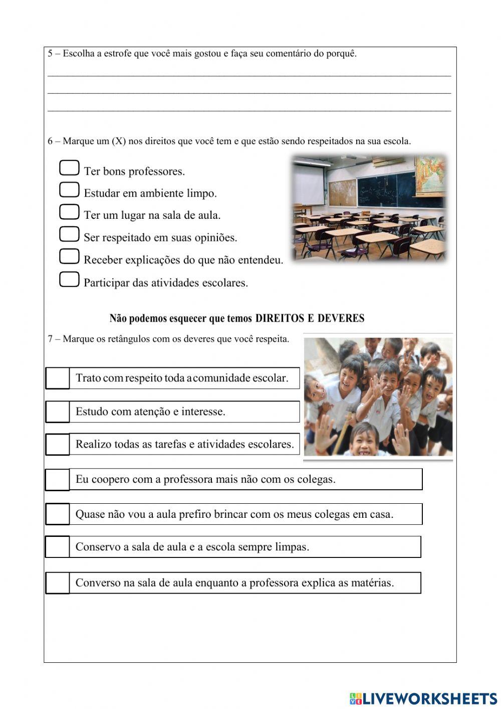 Os Direitos da Criança