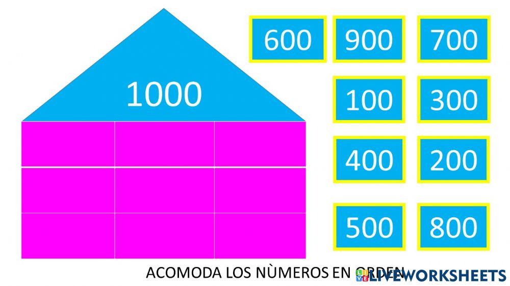 Nùmeros de 100 en 100