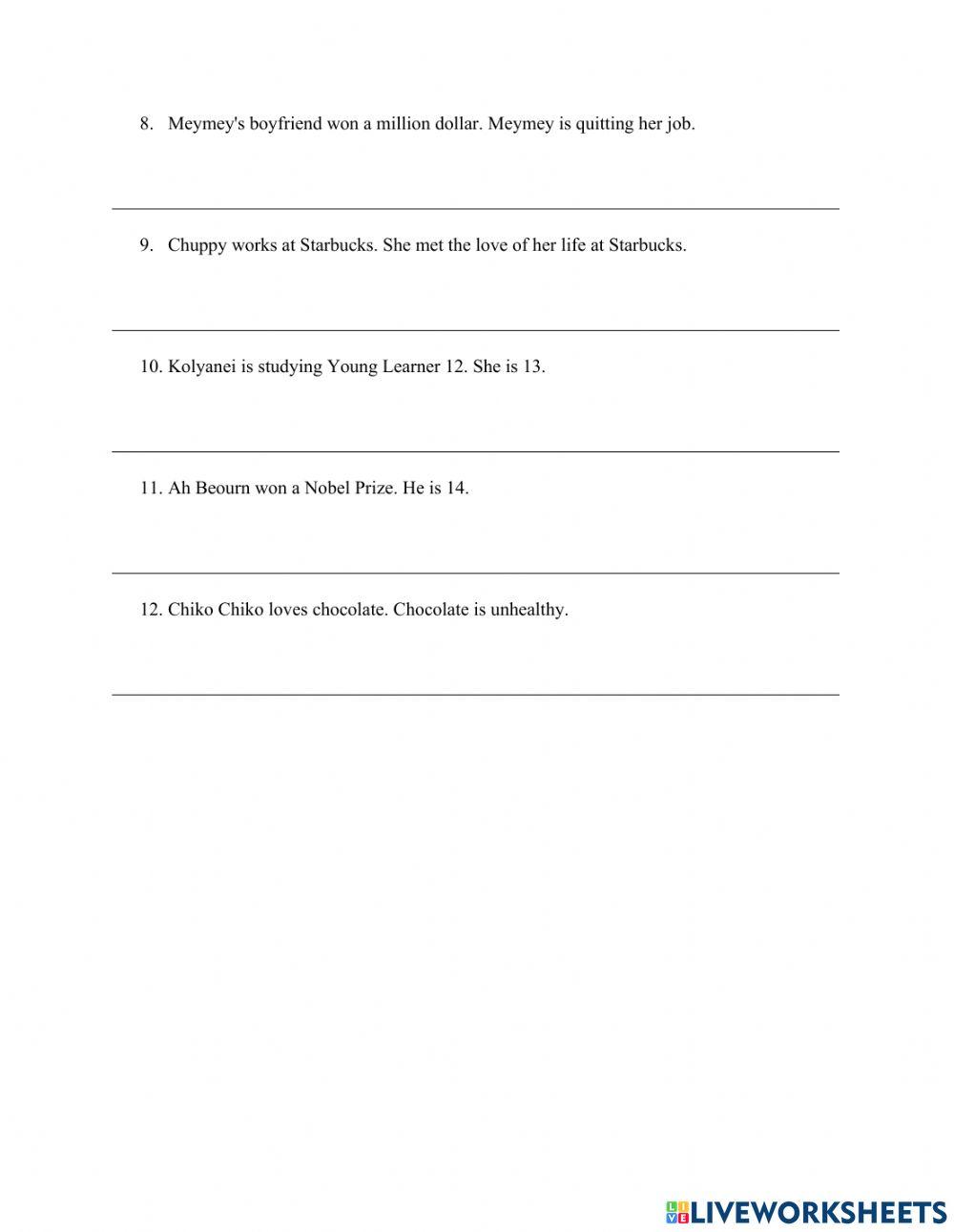 YL12 - Relative Clause