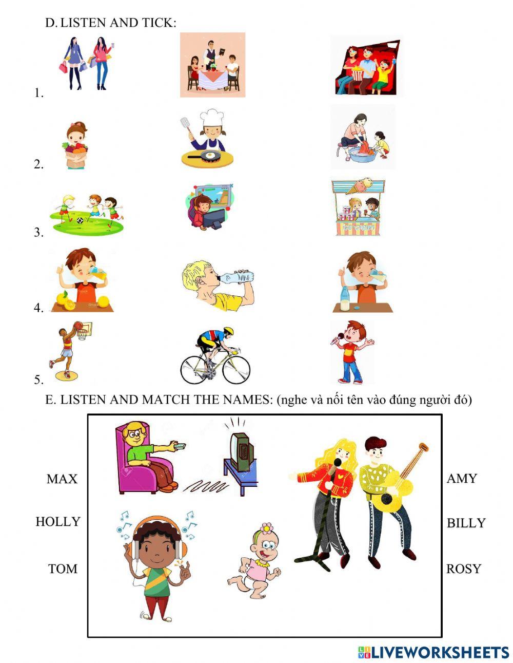 Unit 3 lesson 2 part 2 family & friends 5
