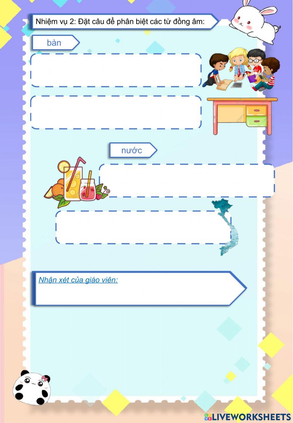 Ltvc 5 - Từ đồng âm