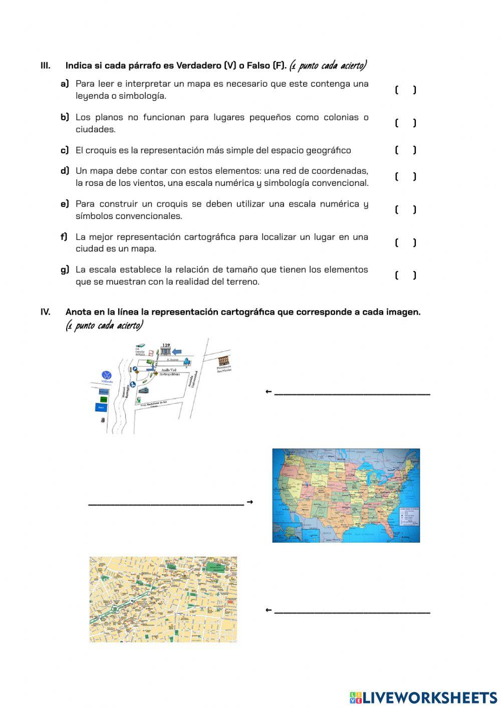 Espacios geográficos y representaciones cartográficas