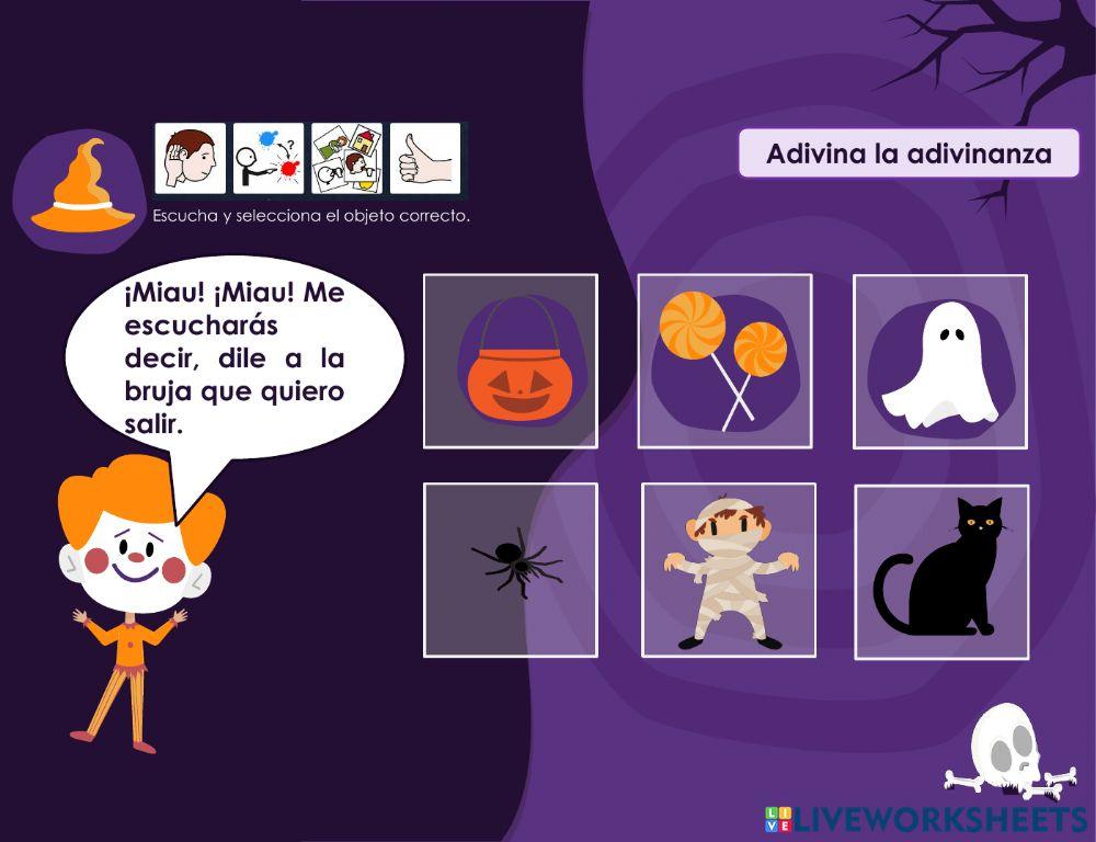 Adivinanzas halloween