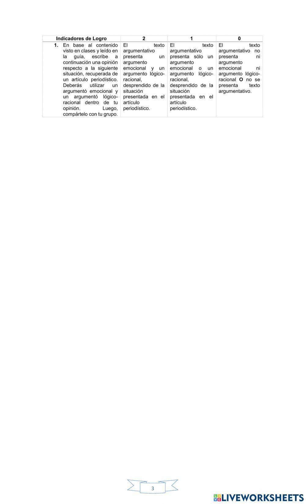 Guia argumentación