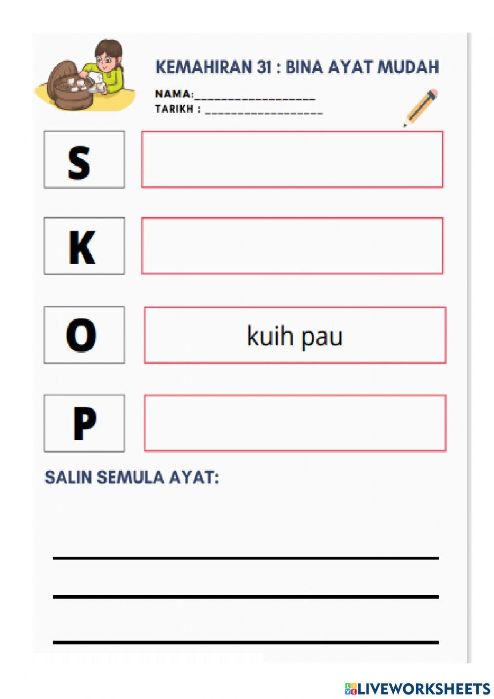 Modul bina ayat bm thn3