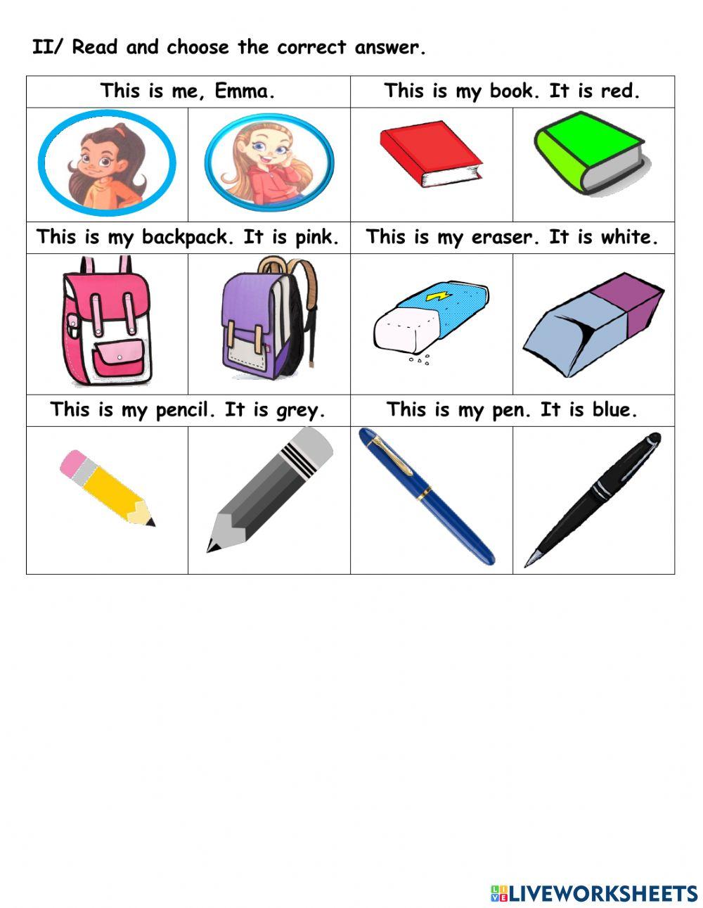 Hang Out Starter Unit 1 School Lesson 4