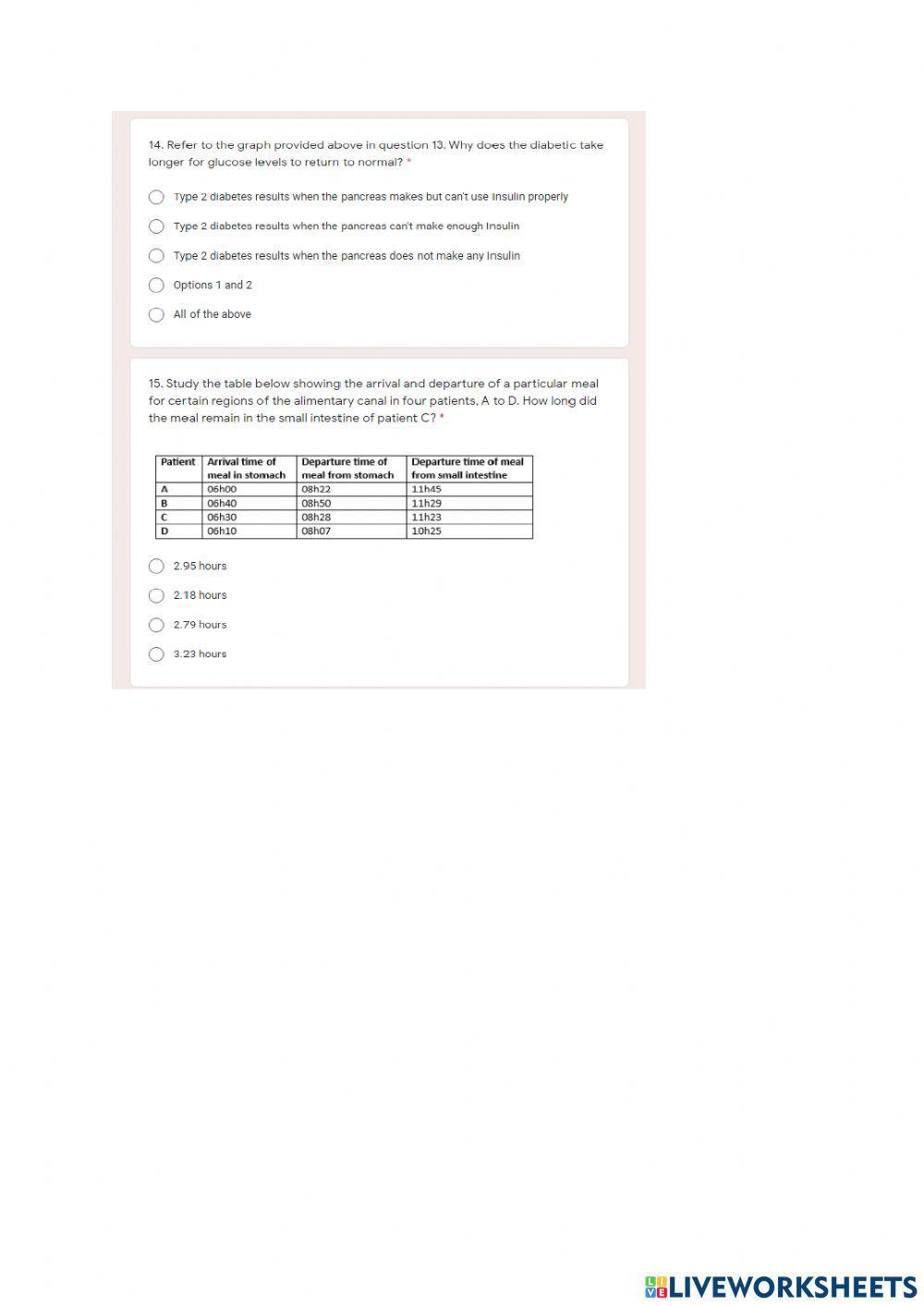 Gr 11 Animal nutrition