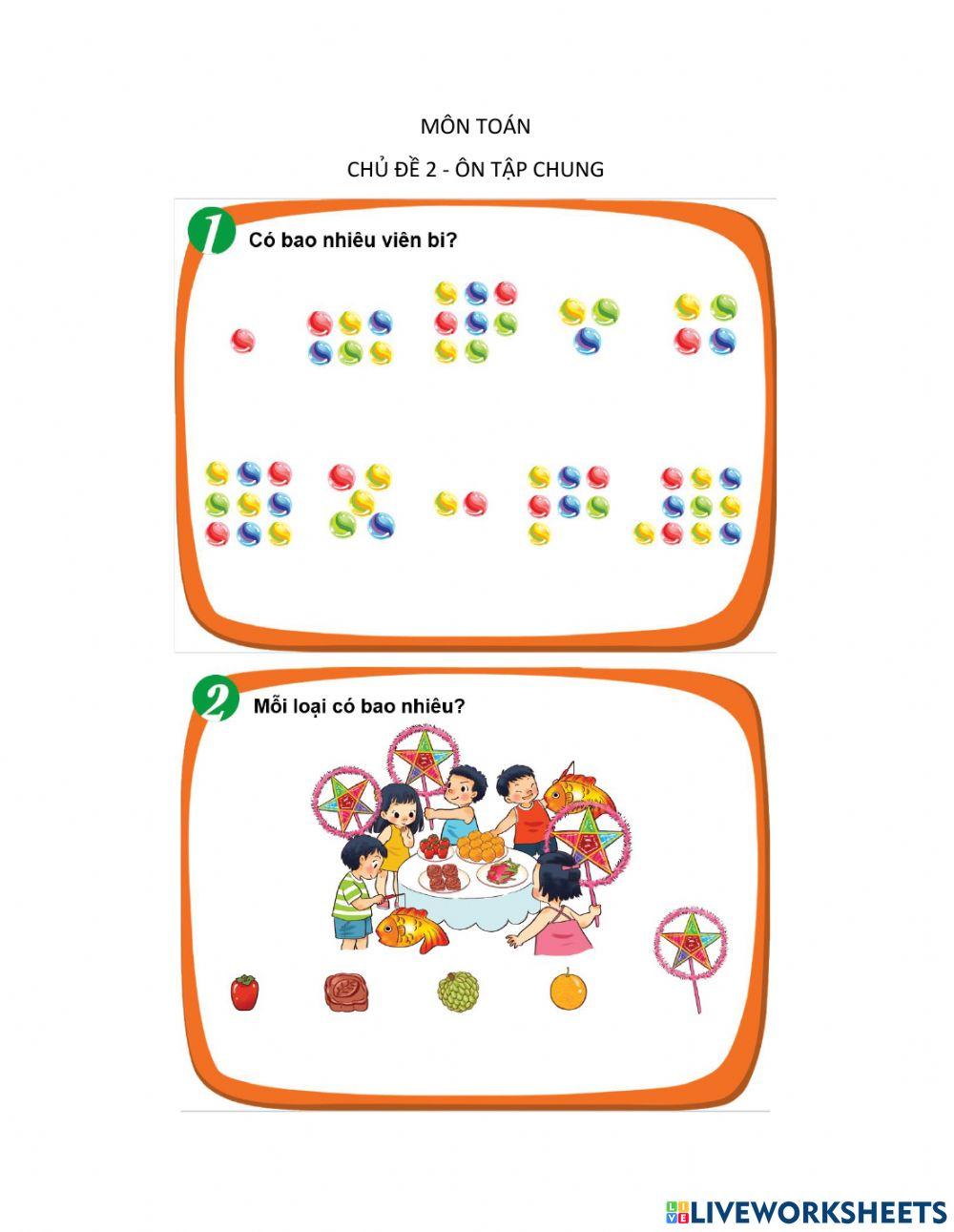 Ôn tập chung - Chủ đề 2