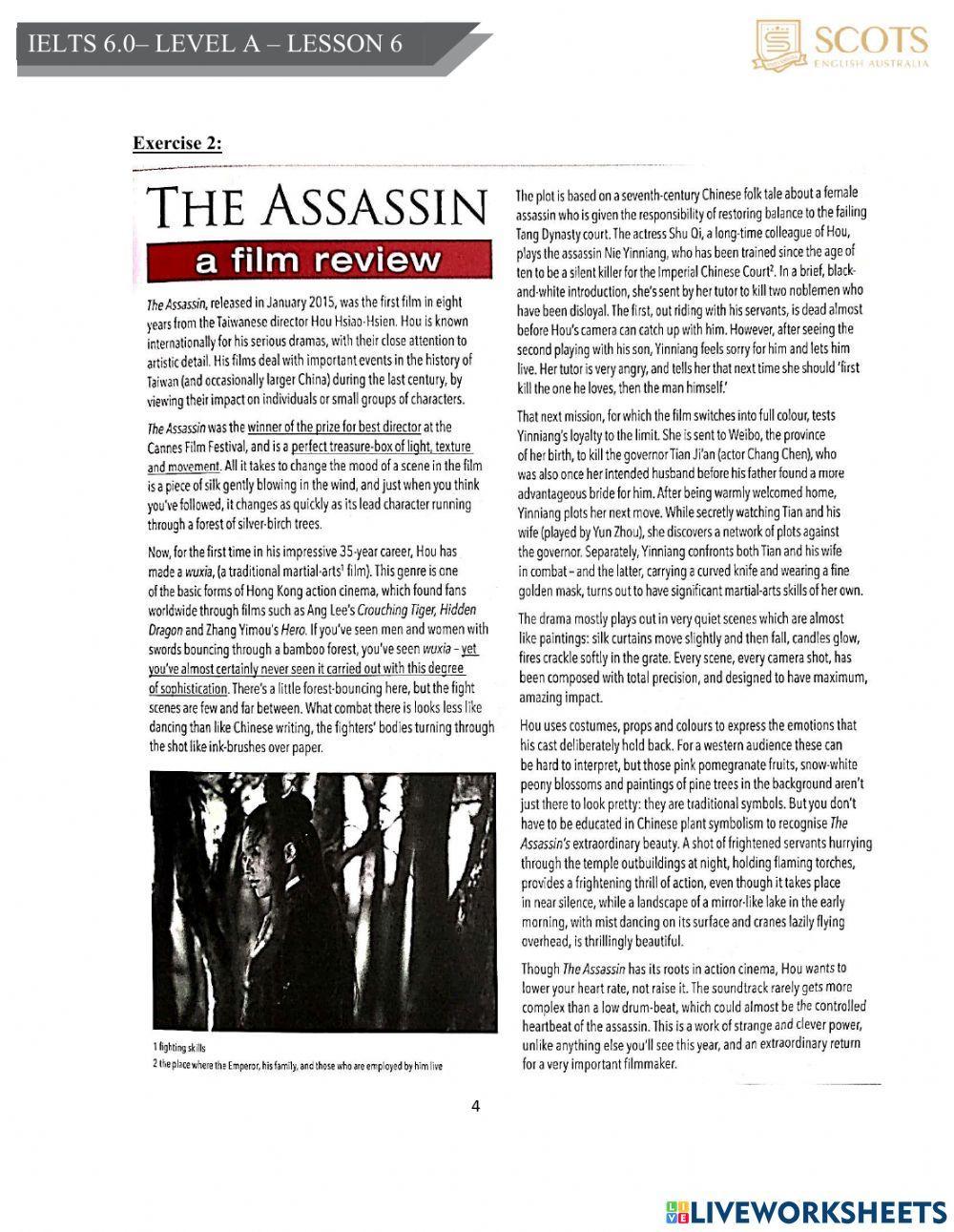 IELTS Reading - Multiple choice