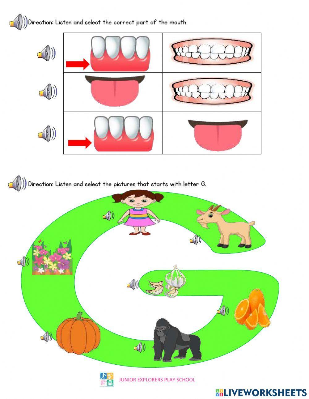 Nursery Summative Assessment Week 9