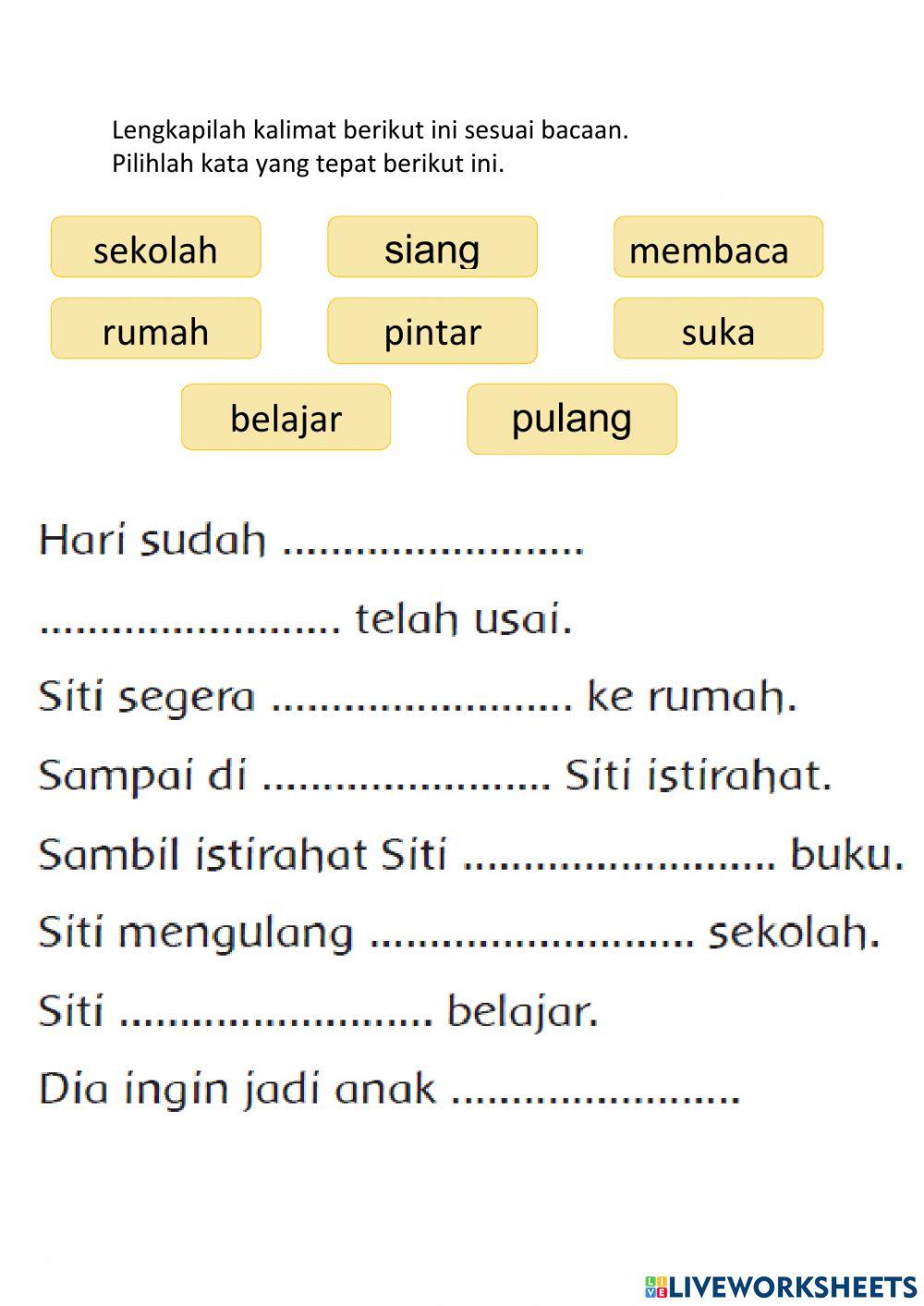 Asah Kemampuan Anak: Download Soal Latihan Tema 3 Subtema 2 Kelas 2 SD untuk Pemahaman Mendalam