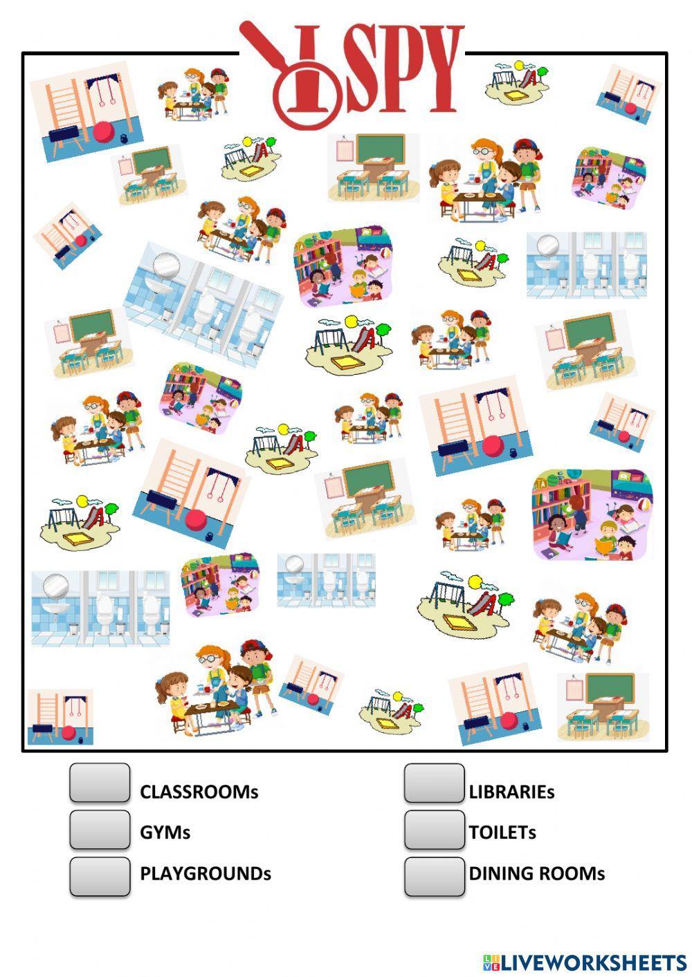 I SPY school places