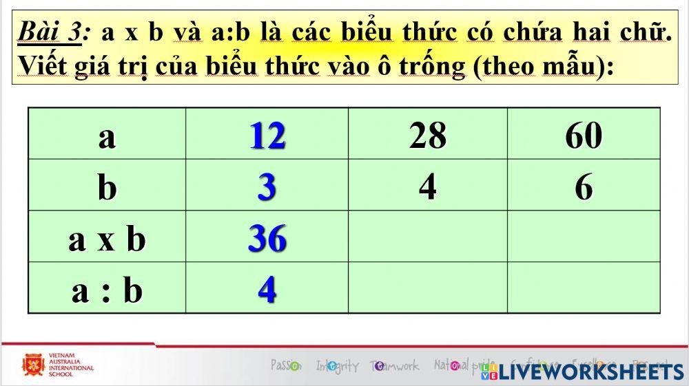 Tuần 7 - toán - thứ 3
