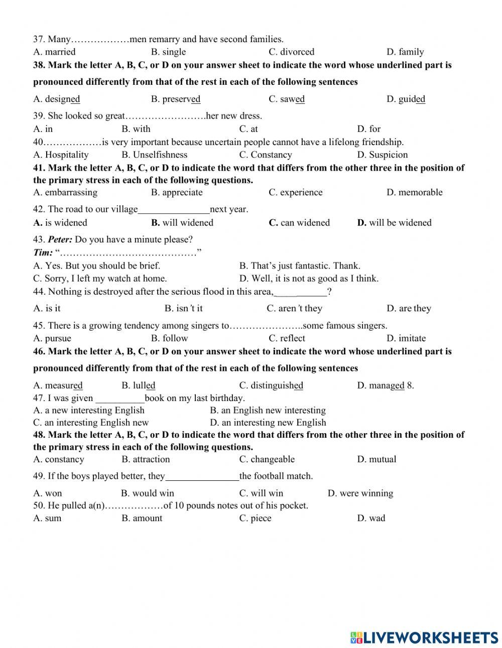 Vh-g11-revision-part 2
