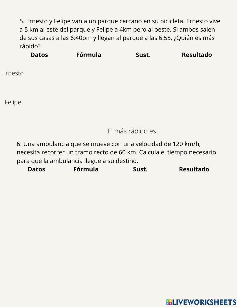 Movimiento rectilíneo uniforme