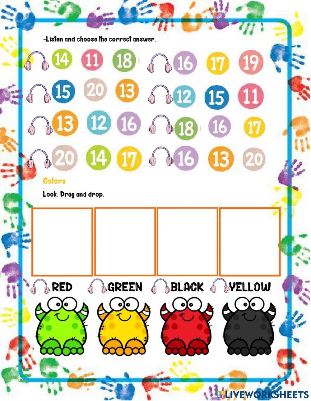 English Test 1st Grade