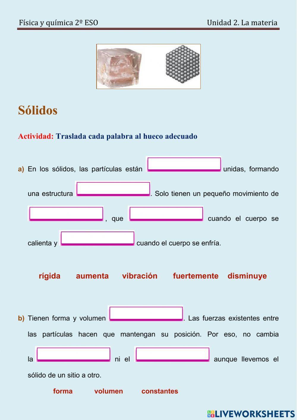 Teoria cinetica (I): Sólidos