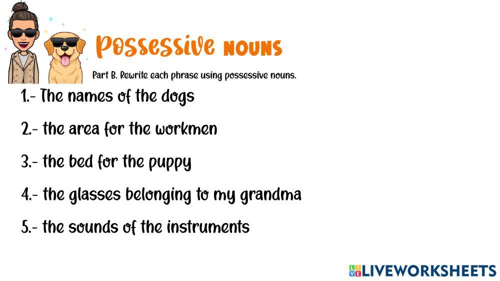 Possessives