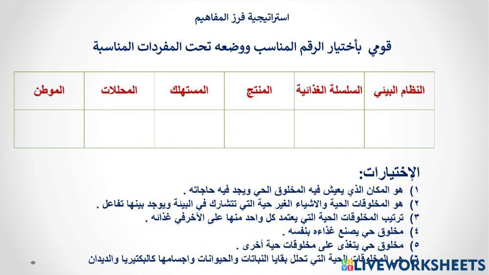 مفاهيم السلسلة