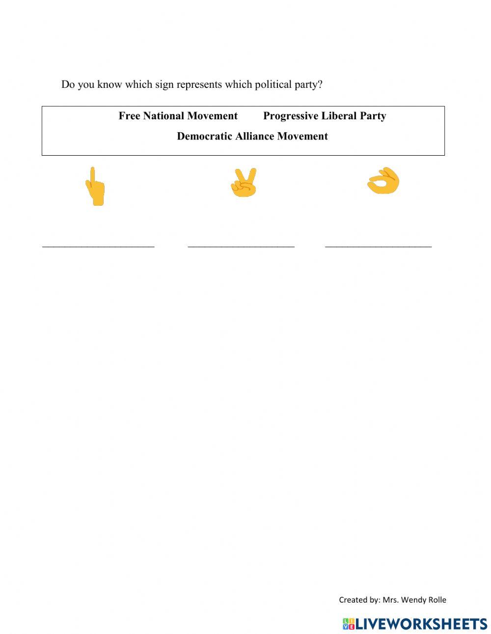 The Branches of Government