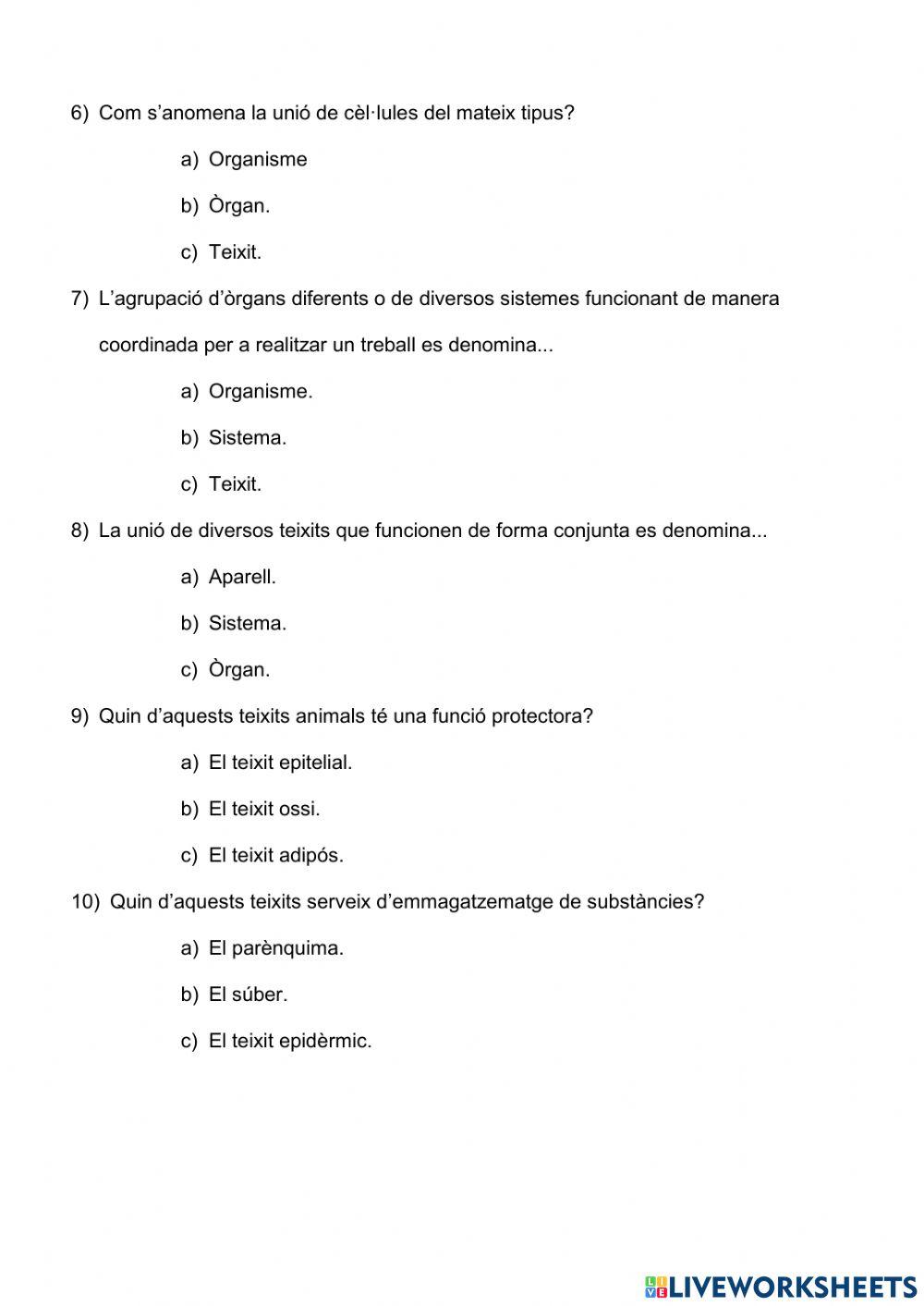 Control: La cèl.lula