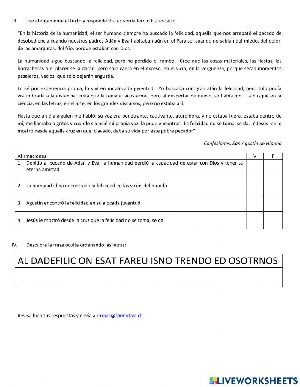 Felices con los demás