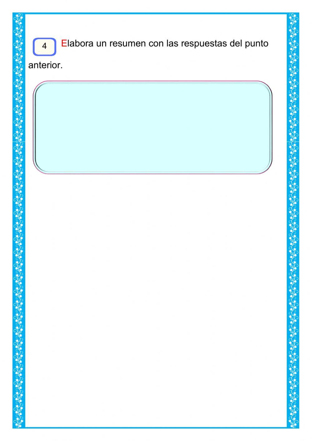 Evaluacion resumen e idea principal